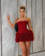 Jayla | Elegante Vestido Mini Corset Sin Tirantes
