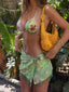 Alisson | Conjunto de Bikini con Falda y Top de Cubierta