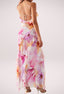 Nylah | Vestido Maxi con Volantes Florales