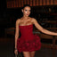 Jayla | Elegante Vestido Mini Corset Sin Tirantes