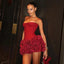 Jayla | Elegante Vestido Mini Corset Sin Tirantes
