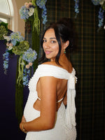 Althea | Vestido Maxi Elegante de Maternidad Sin Espalda