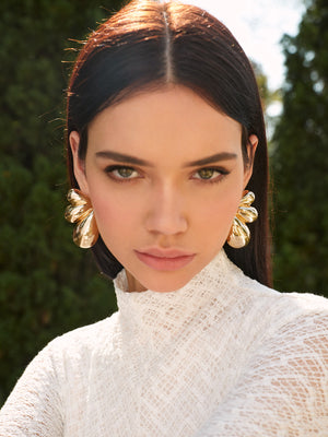 Demi | Pendientes de Stud con Alas de Mariposa