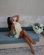 Gianna | Vestido Mini de Encaje con Halter
