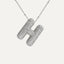 Savannah | Collar de Letra Burbuja con Diamantes