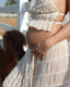 Beatrice | Conjunto Bohemio de Volantes para Maternidad
