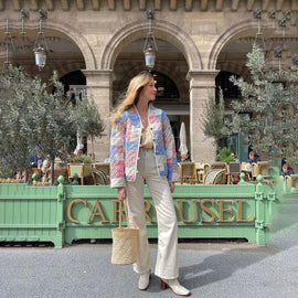 ColorCascade™ - Abrigo elegante para la próxima temporada