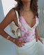 Ivanna | Top Corto con Halter de Lentejuelas
