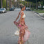 Alessia | Falda Floral con Volantes
