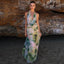 Reign | Vestido Maxi Halter Sin Espalda