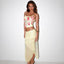 Kenia | Conjunto de Dos Piezas de Malla con Estampado Floral