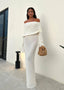 Nayara | Elegante Vestido Maxi Off Shoulder