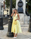 Esmeralda | Vestido Midi Sin Mangas con Cuello Halter