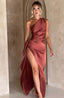 Skye | Vestido Maxi de Un Hombro