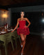 Jayla | Elegante Vestido Mini Corset Sin Tirantes