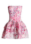 Cecilia | Vestido Floral Sin Tirantes