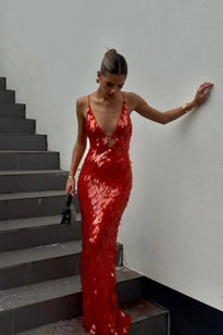 Kailani | Vestido Largo Maxi de Lentejuelas