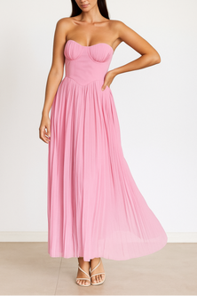 Cora | Vestido Maxi Sin Tirantes