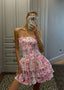 Cecilia | Vestido Floral Sin Tirantes