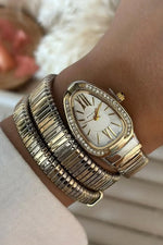 Mariah | Reloj de Pulsera en Forma de Serpiente