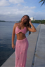 Mackenzie | Conjunto de Falda Maxi de Croché Elegante