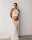 Beatrice | Conjunto Bohemio de Volantes para Maternidad