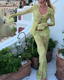 Annabelle | Conjunto de Falda Maxi Fluida