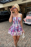 Micah | Vestido Mini Chicle