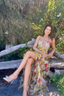 Saskia | Vestido Maxi con Volantes