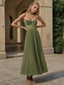 Hayley | Vestido Midi Sin Mangas con Bustier