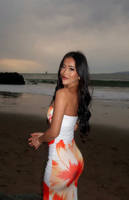 Kaliyah | Vestido Maxi de Estampado Floral