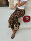 Malia | Falda Maxi de Leopardo