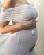 Luana | Vestido Maxi de Maternidad con Hombros Descubiertos