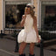 Estella | Vestido Mini de Cuello Halter Ajustado y Espalda Descubierta