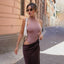 Faye | Vestido Maxi Asimétrico