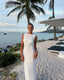 Mika | Vestido Maxi de Punto con Cuello Redondo