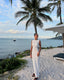 Mika | Vestido Maxi de Punto con Cuello Redondo