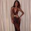 Tiana | Vestido Maxi Cutout de Espalda Abierta Ajustado