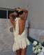 Gianna | Vestido Mini de Encaje con Cuello Halter
