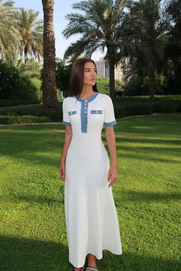 Jocelyn | Vestido Maxi Con Botones