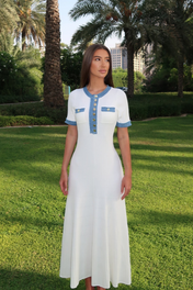 Jocelyn | Vestido Maxi Con Botones