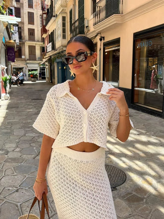 Edith | Conjunto de Crochet Elegante