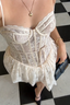 Índigo | Vestido Mini de Encaje