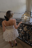 Índigo | Vestido Mini de Encaje