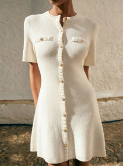 Holly | Vestido Mini de Punto