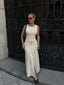 Fiona | Vestido Maxi Sin Mangas de Punto