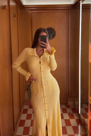 Sylvia | Vestido Maxi de Punto