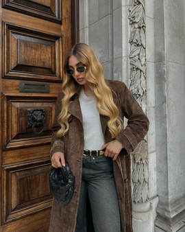 Orla | Abrigo Trench de Ante