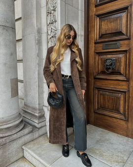 Orla | Abrigo Trench de Ante