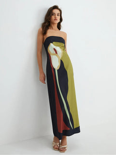 Harper | Vestido Maxi Sin Tirantes
